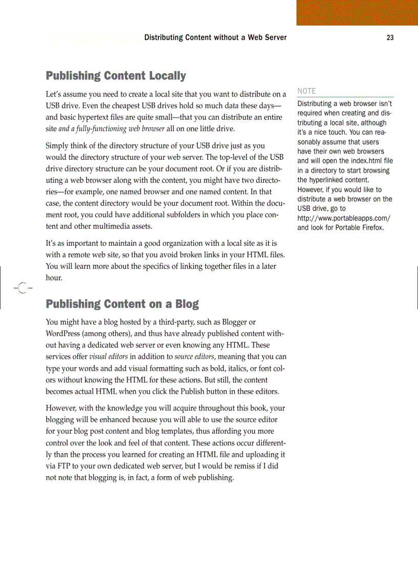 image for page Sams Teach yourself HTML and CSS in 24 hours 8th Ed