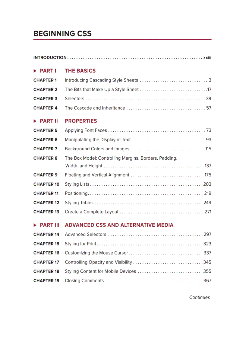image for page Beginning CSS Cascading Style Sheets for Web design