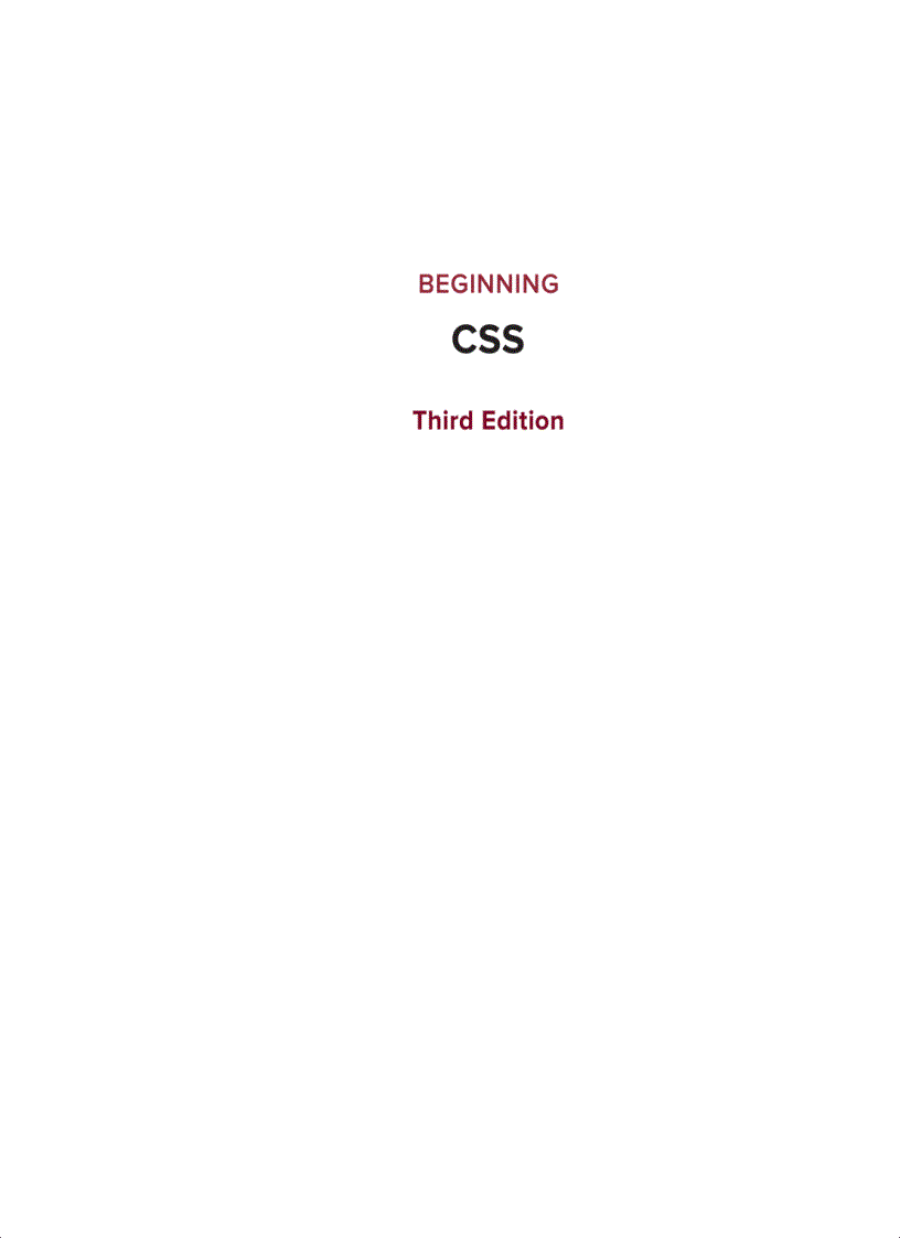image for page Beginning CSS Cascading Style Sheets for Web design