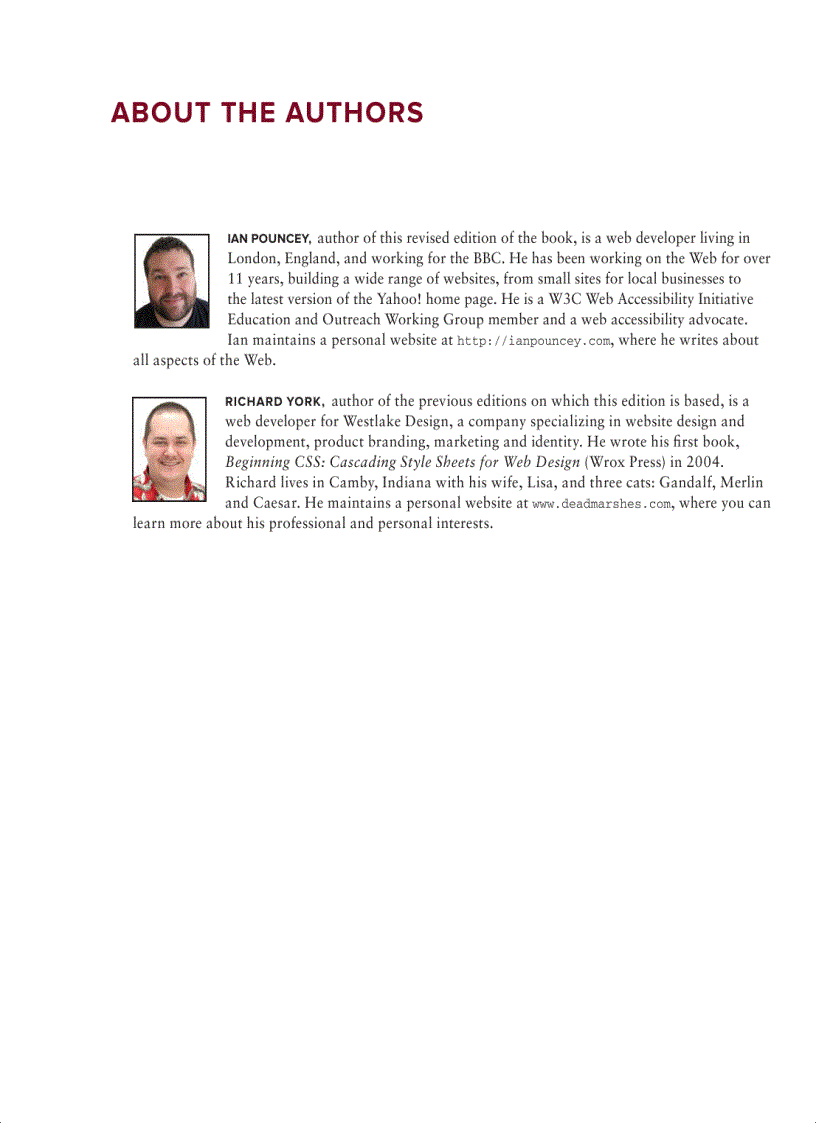 image for page Beginning CSS Cascading Style Sheets for Web design