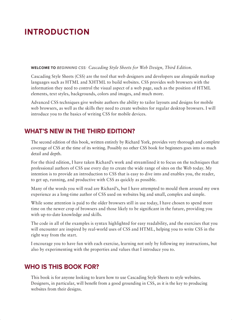 image for page Beginning CSS Cascading Style Sheets for Web design