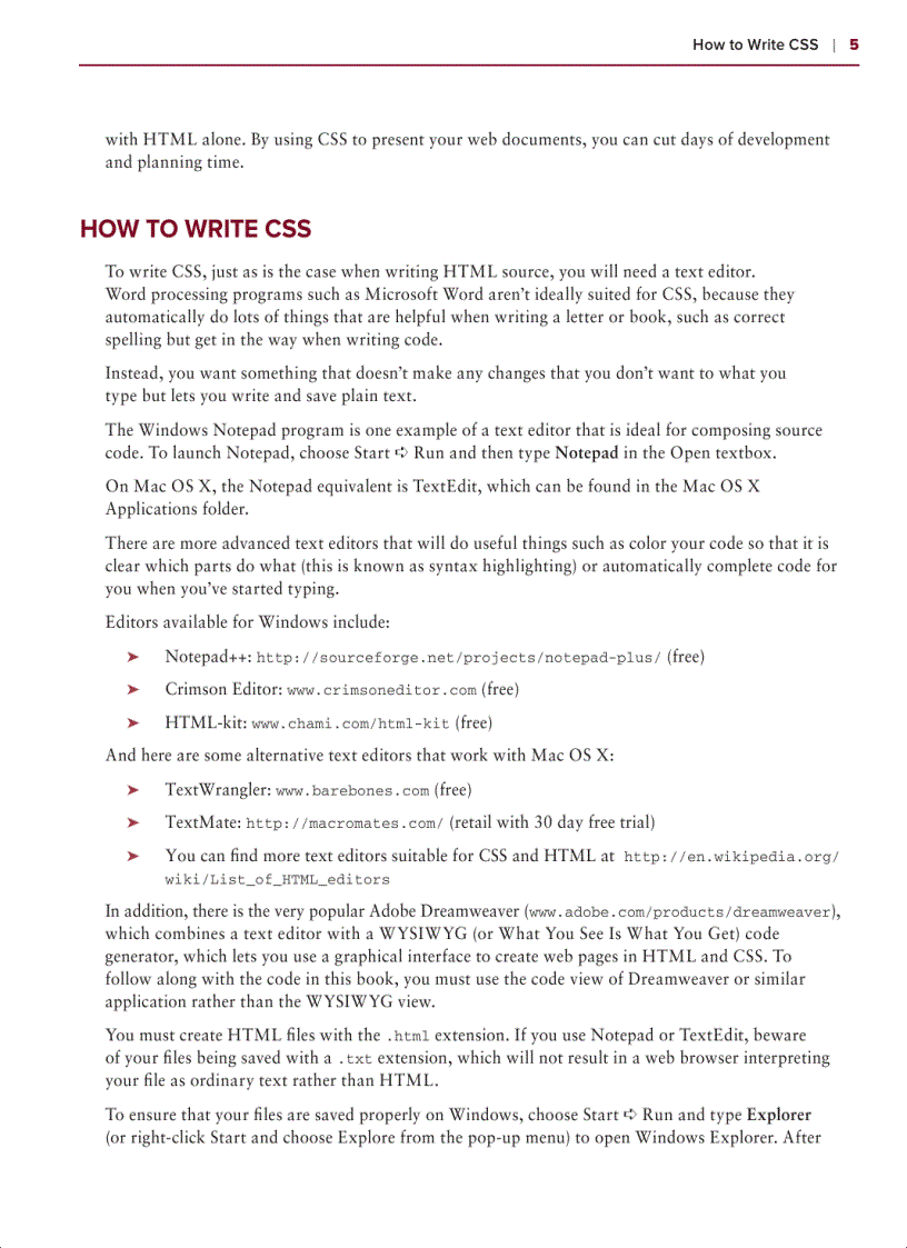 image for page Beginning CSS Cascading Style Sheets for Web design