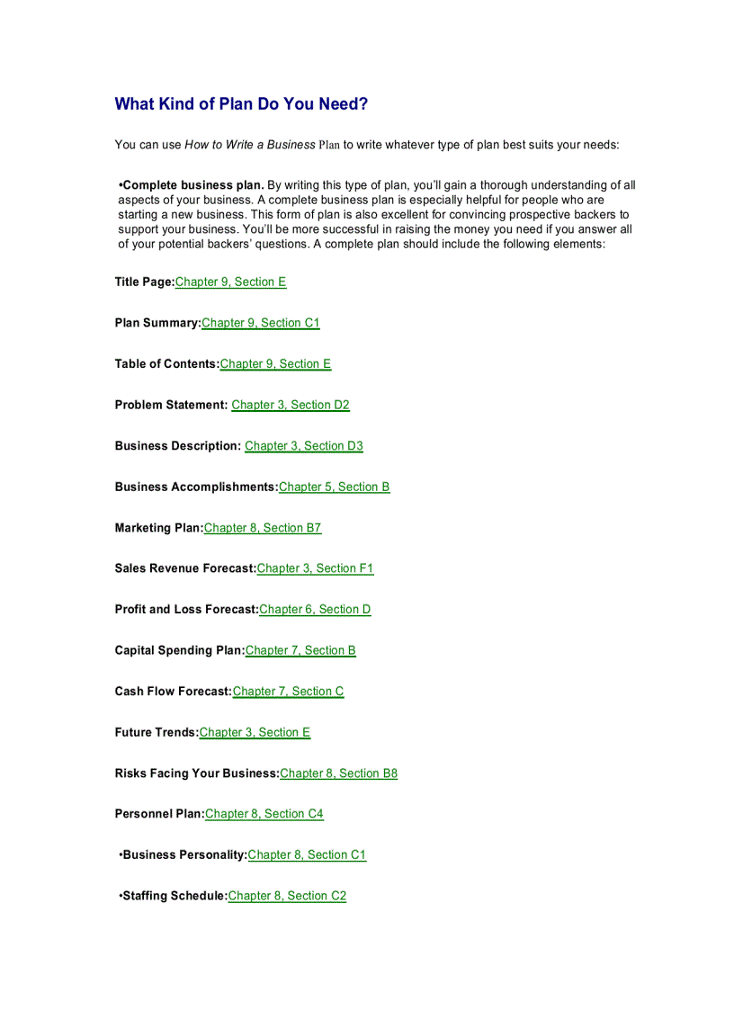 image for page How To Write a Business Plan