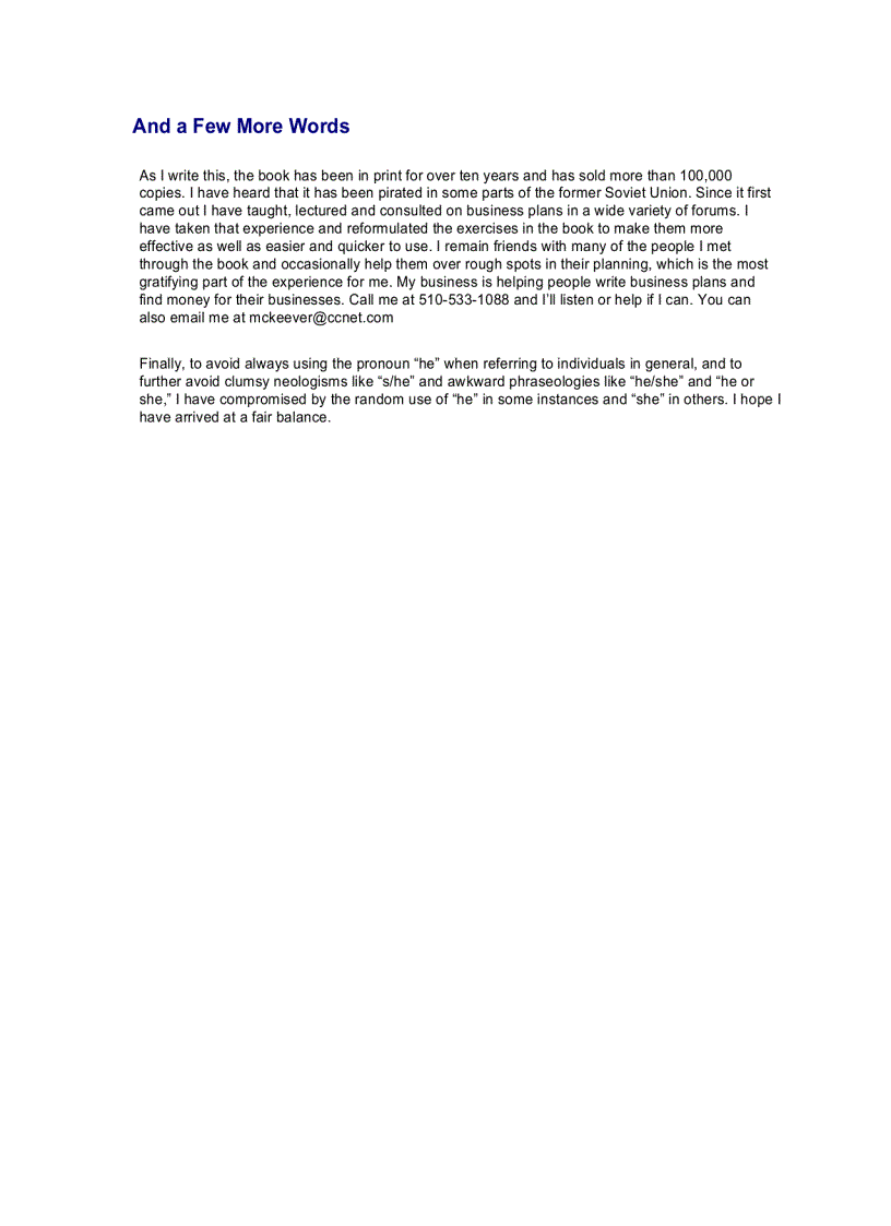 image for page How To Write a Business Plan