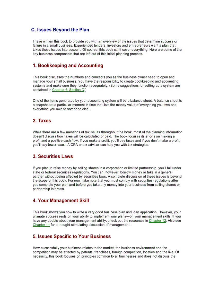 image for page How To Write a Business Plan