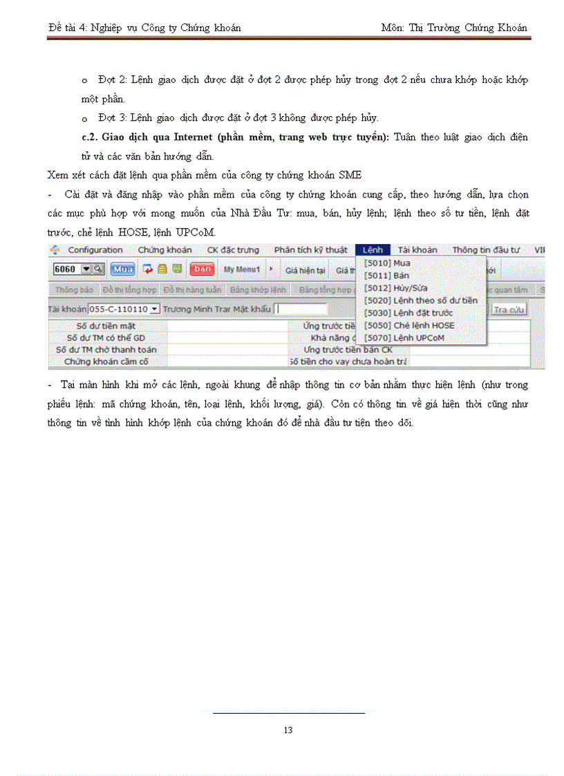 image for page Nghiệp vụ công ty chứng khoán