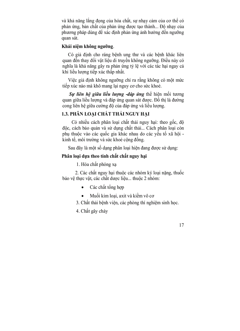 image for page Môi trường và độc chất