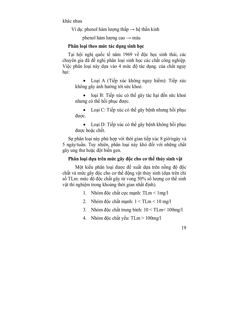 image for page Môi trường và độc chất