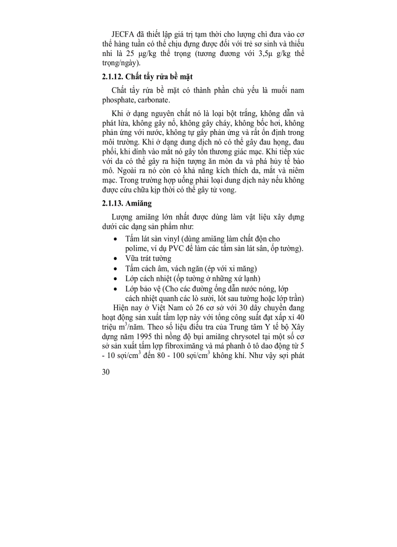 image for page Môi trường và độc chất