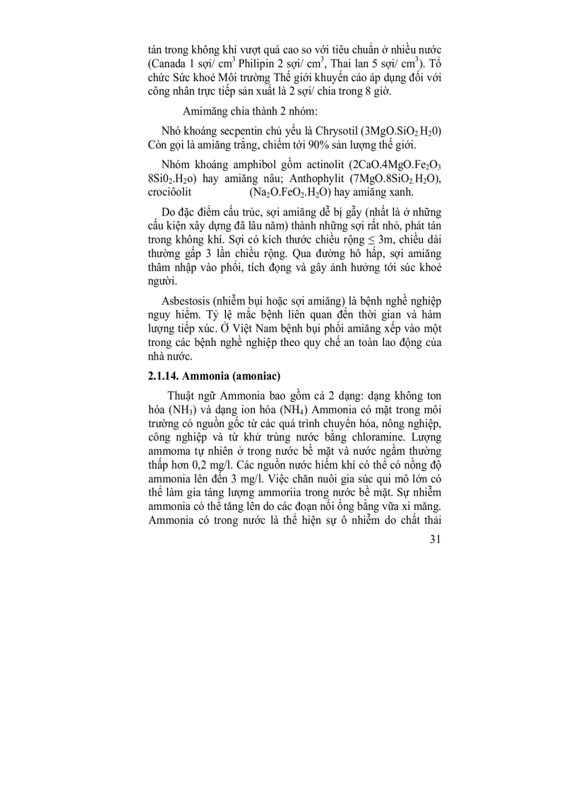 image for page Môi trường và độc chất