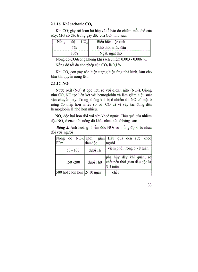 image for page Môi trường và độc chất