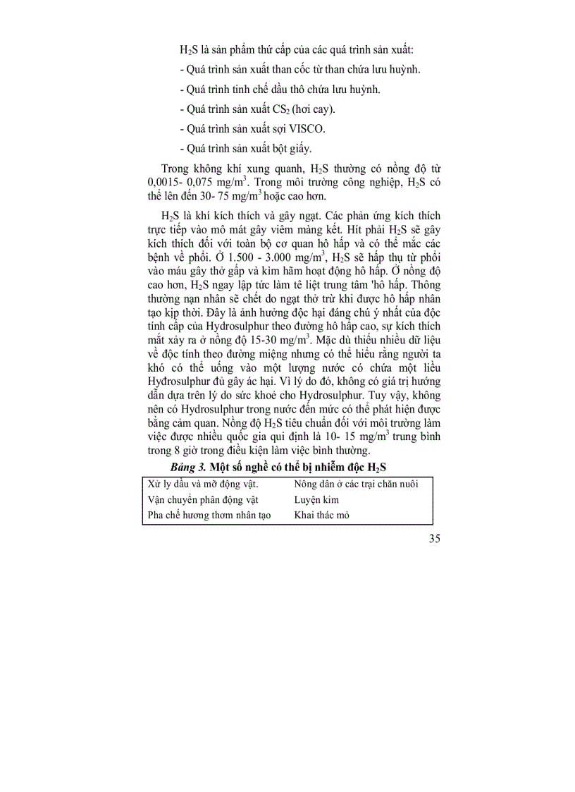 image for page Môi trường và độc chất