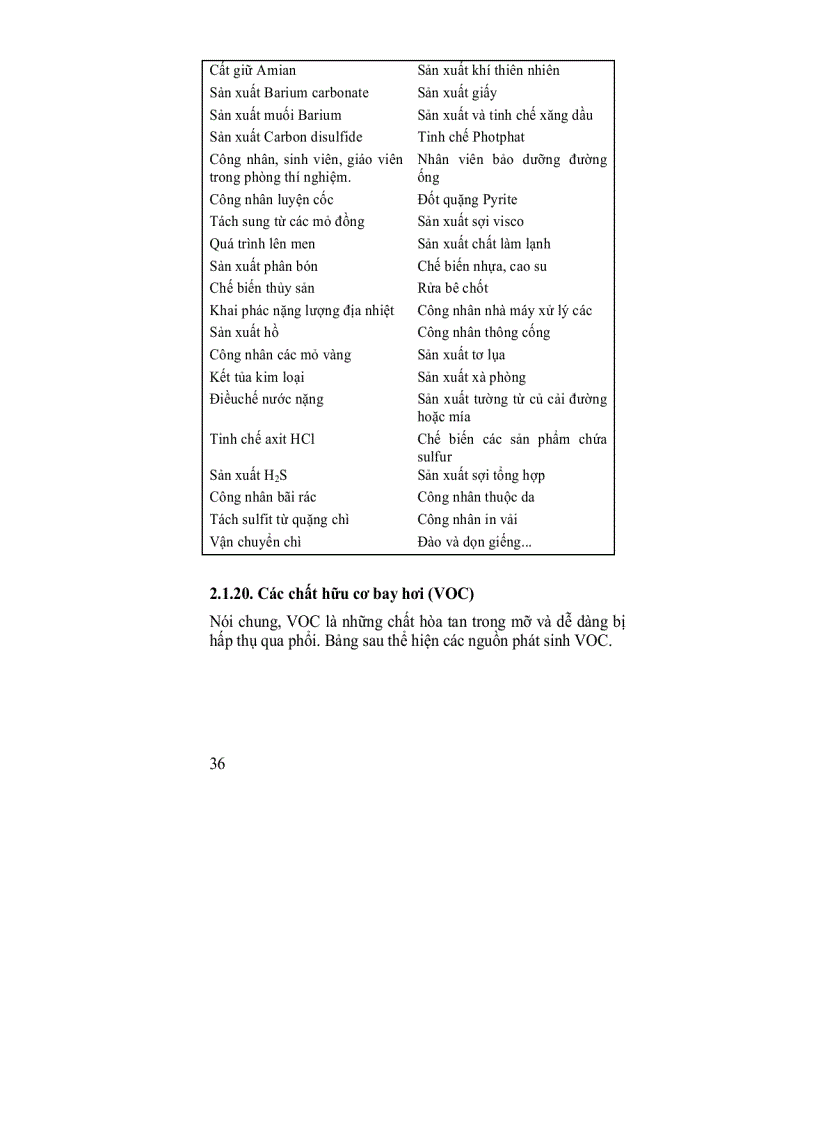 image for page Môi trường và độc chất