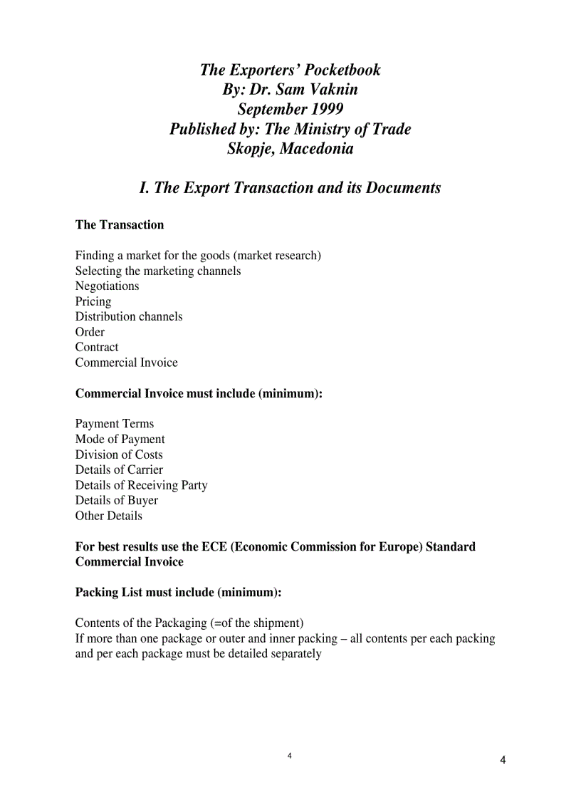 image for page The Exporter Handbook