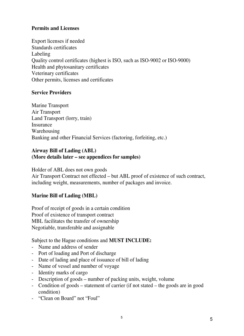 image for page The Exporter Handbook