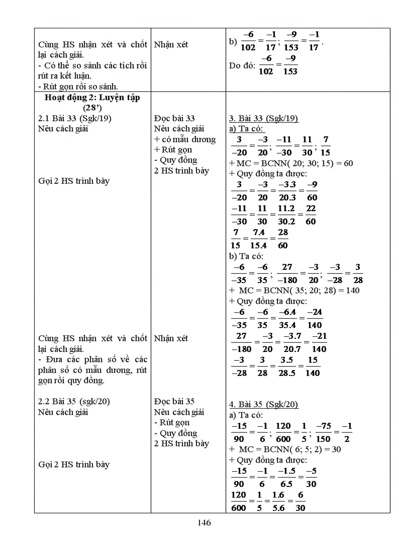 image for page Giáo án Số học 6 học kì I