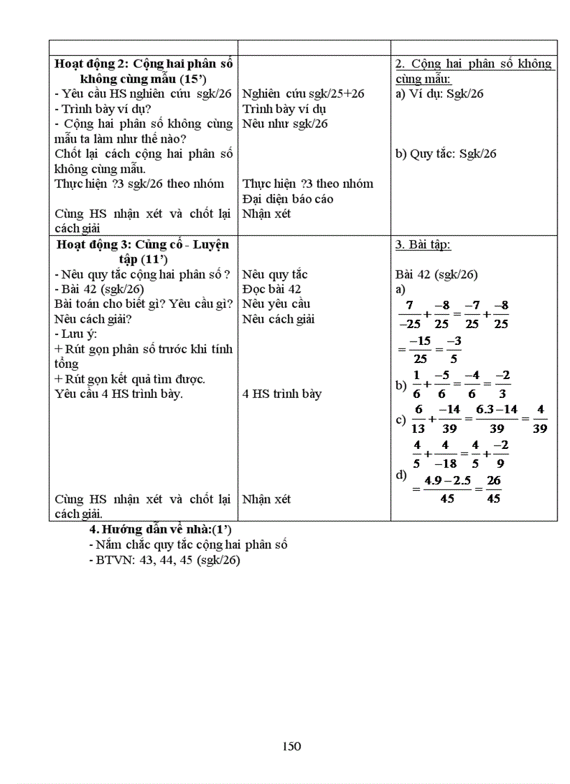 image for page Giáo án Số học 6 học kì I