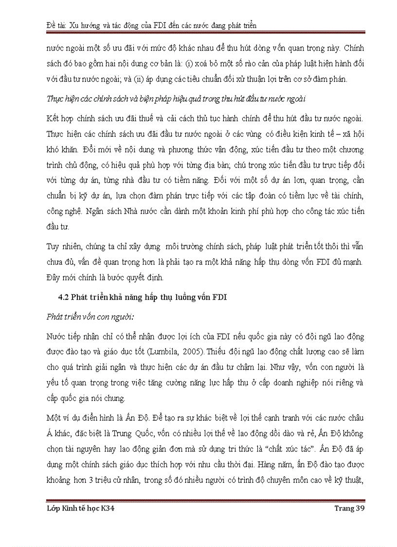 image for page Xu hướng và tác động của FDI đến các nước đang phát triển