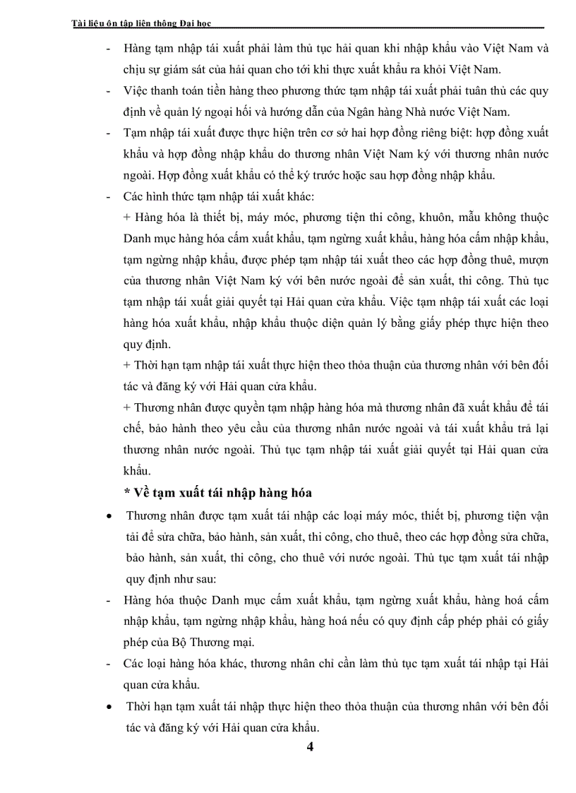 image for page Tài liệu ôn thi liên thông đại học Kỹ thuật nghiệp vụ ngoại thương