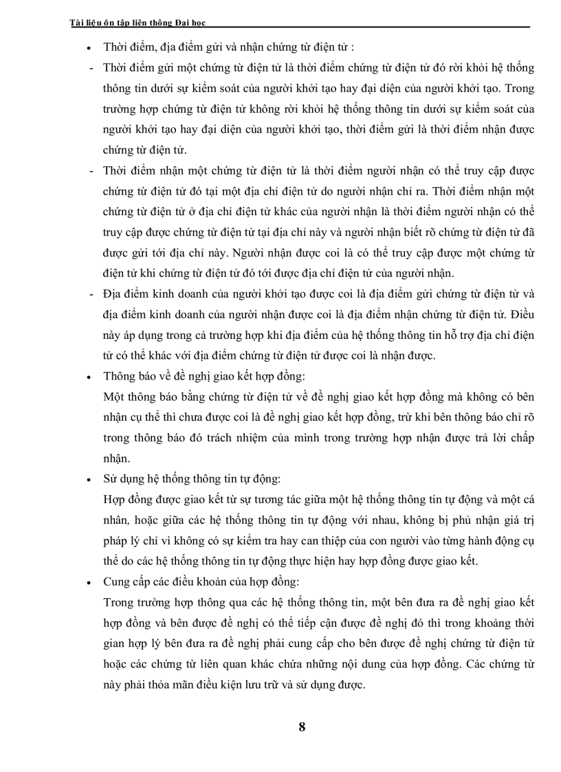 image for page Tài liệu ôn thi liên thông đại học Kỹ thuật nghiệp vụ ngoại thương