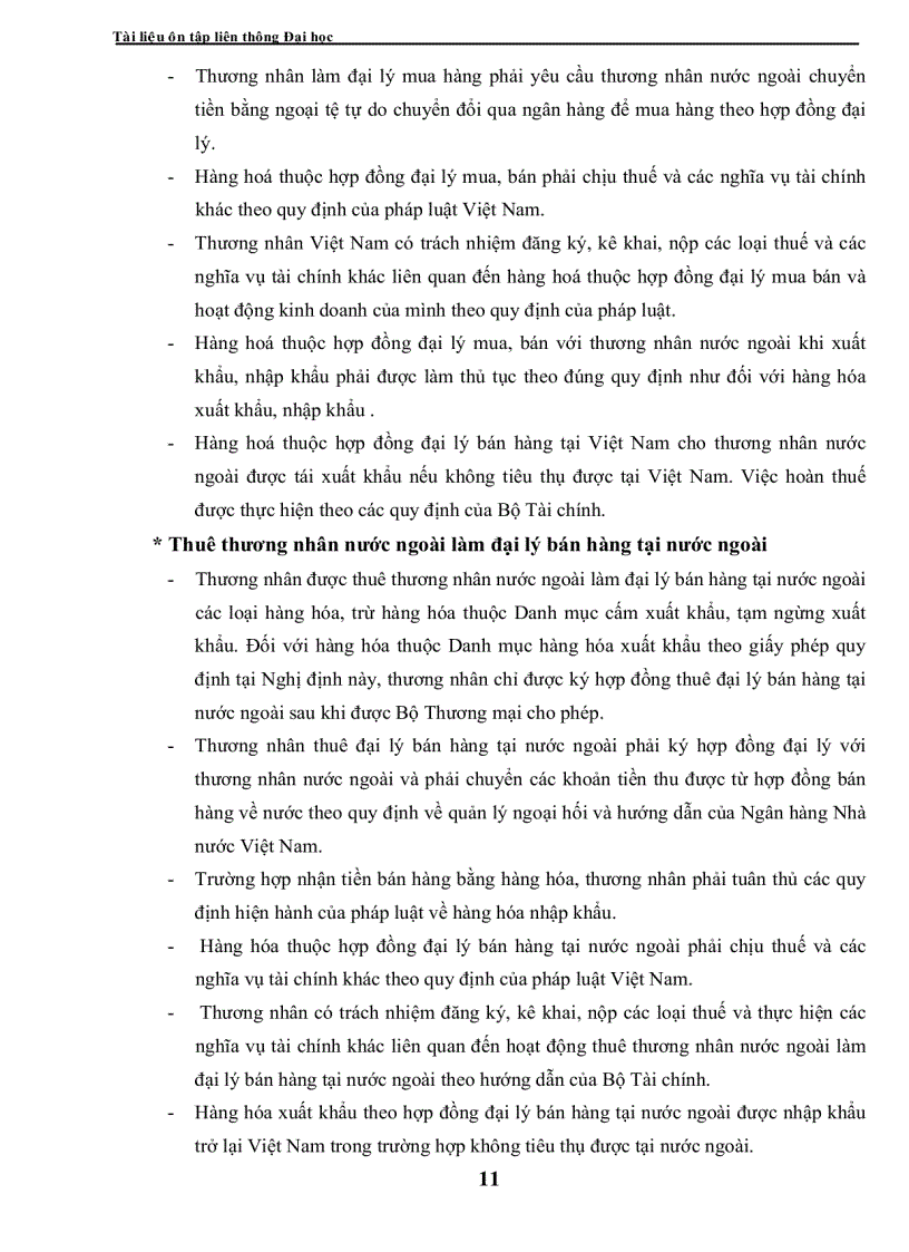 image for page Tài liệu ôn thi liên thông đại học Kỹ thuật nghiệp vụ ngoại thương