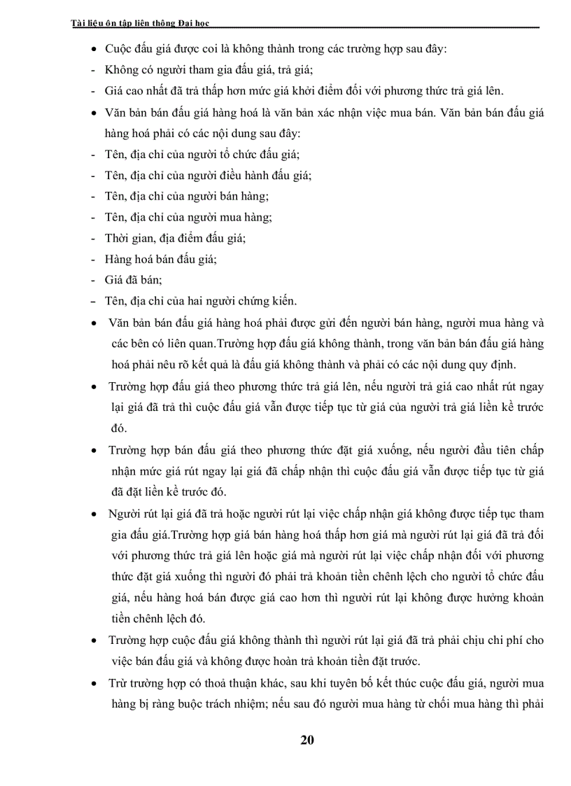 image for page Tài liệu ôn thi liên thông đại học Kỹ thuật nghiệp vụ ngoại thương