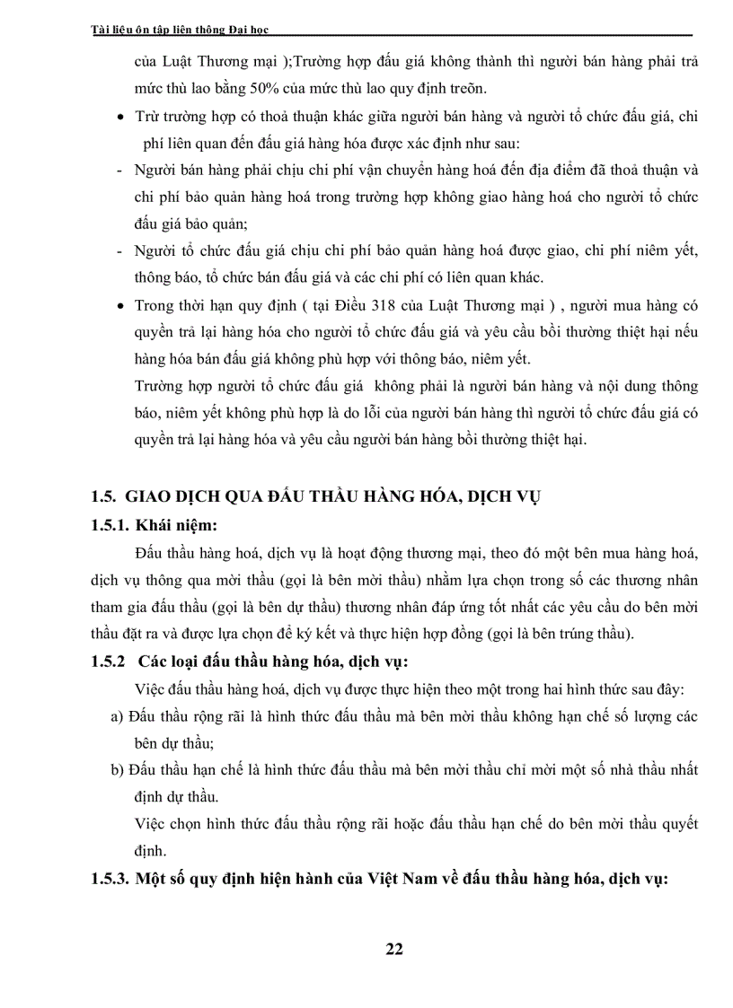 image for page Tài liệu ôn thi liên thông đại học Kỹ thuật nghiệp vụ ngoại thương