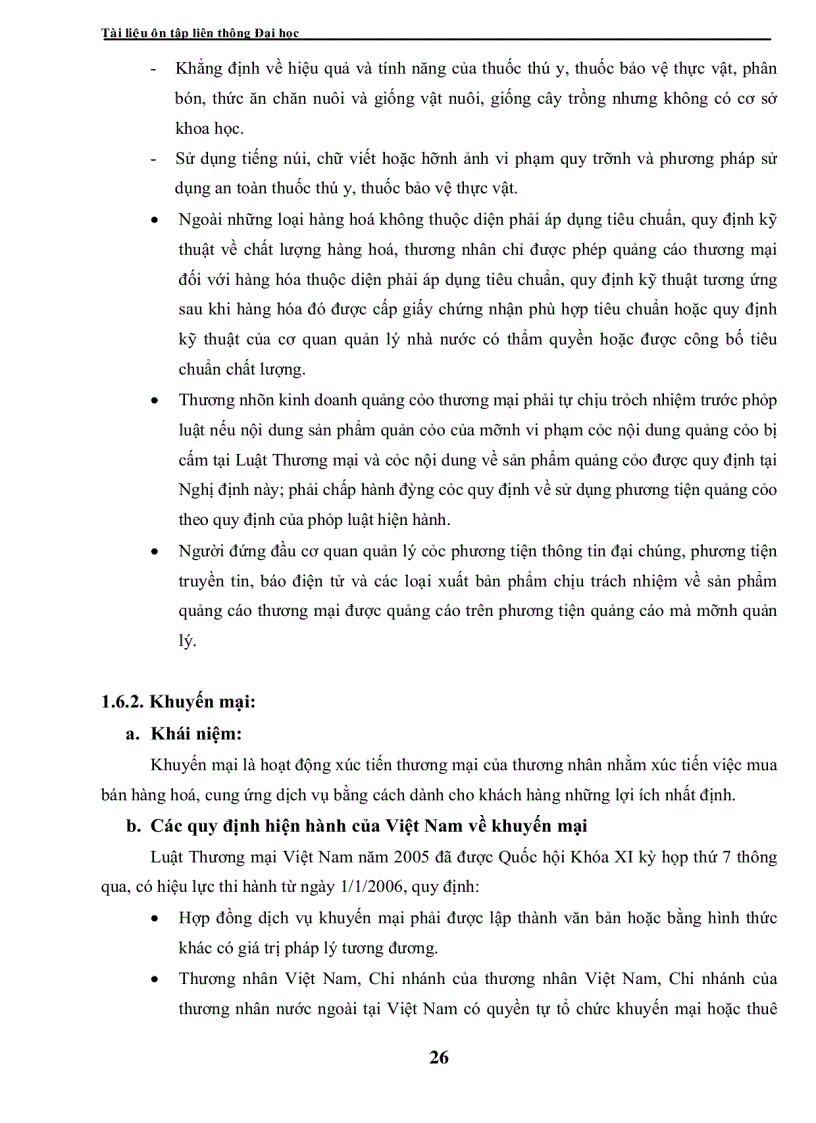 image for page Tài liệu ôn thi liên thông đại học Kỹ thuật nghiệp vụ ngoại thương