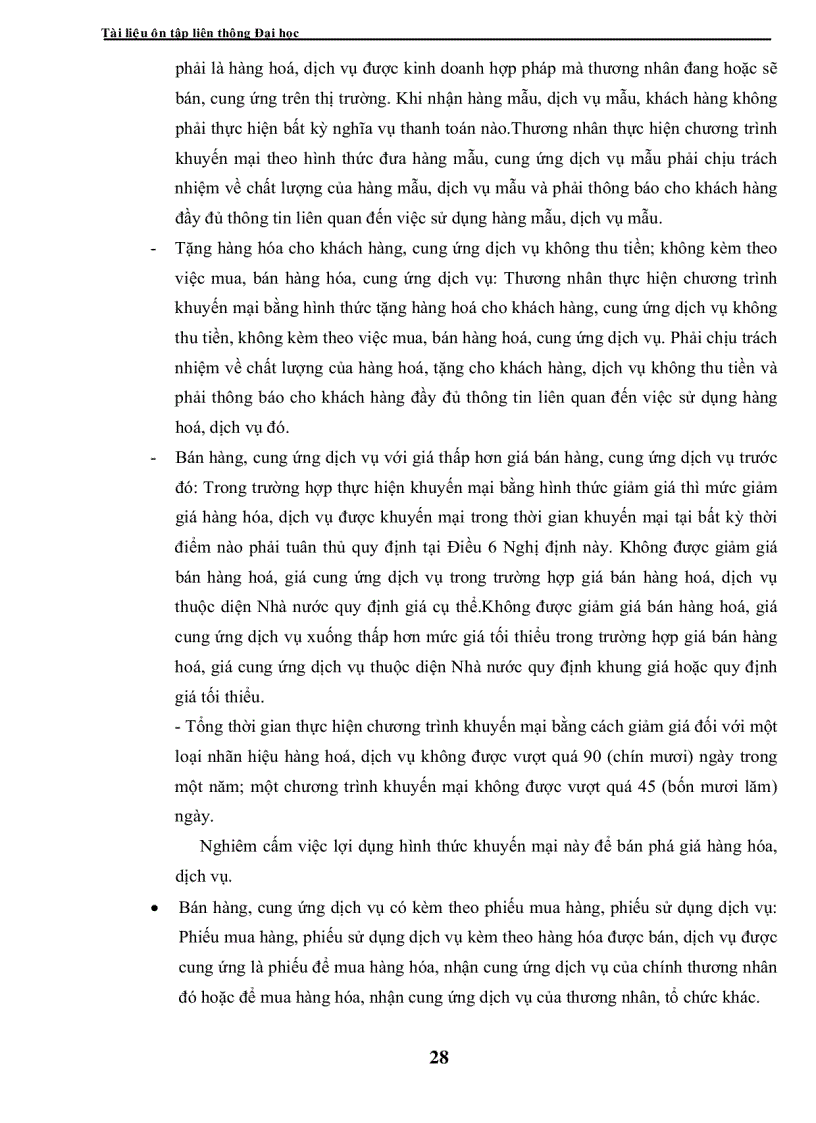 image for page Tài liệu ôn thi liên thông đại học Kỹ thuật nghiệp vụ ngoại thương