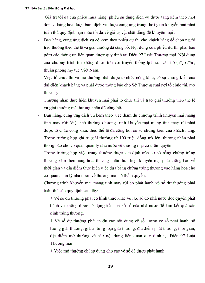 image for page Tài liệu ôn thi liên thông đại học Kỹ thuật nghiệp vụ ngoại thương