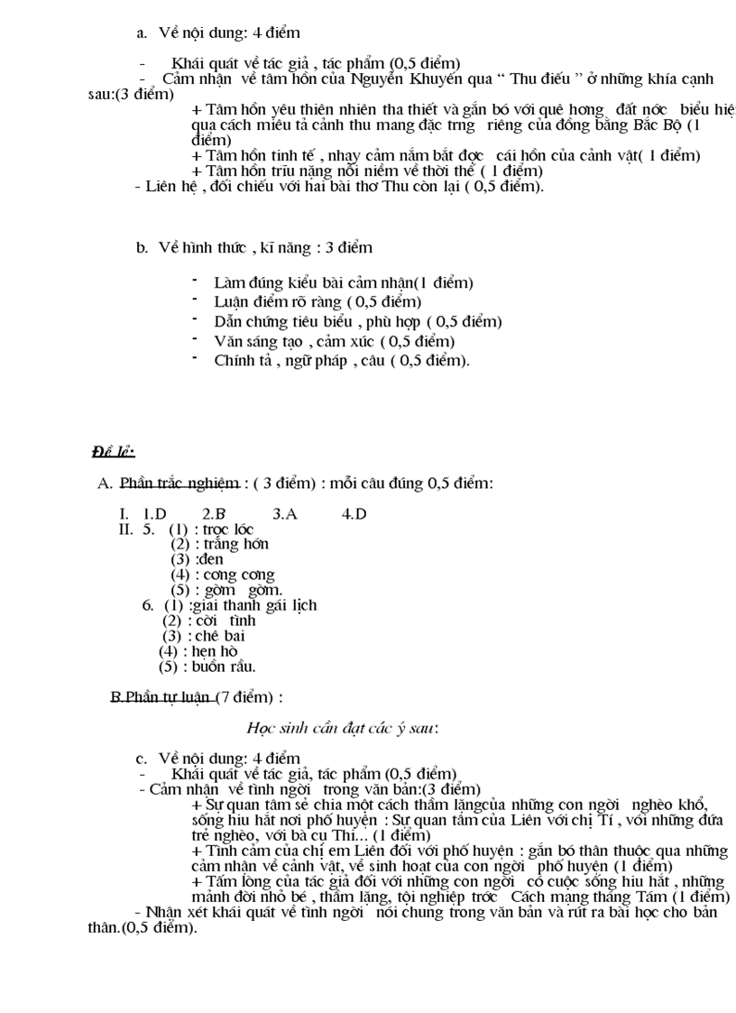 image for page Đề kiểm tra học kì II lớp 11 2007 2008