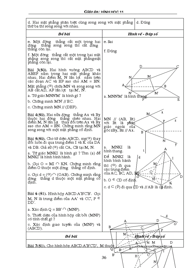 image for page Giáo án Hình học 11 1