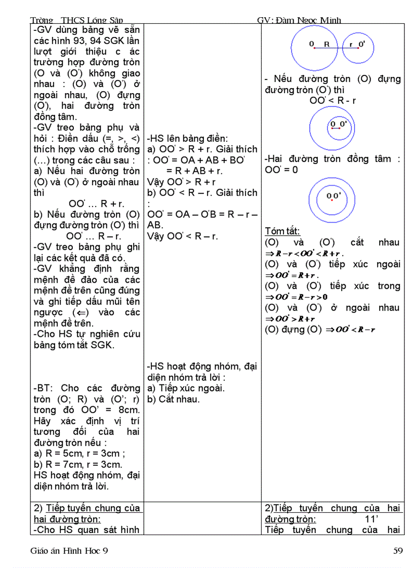 image for page Giáo án Hình học 9 học kì I