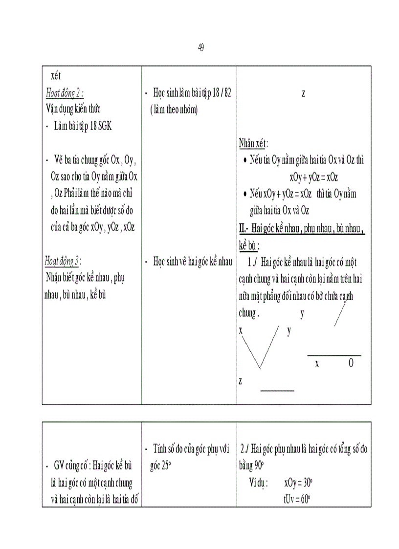 image for page Giáo án Hình học 6