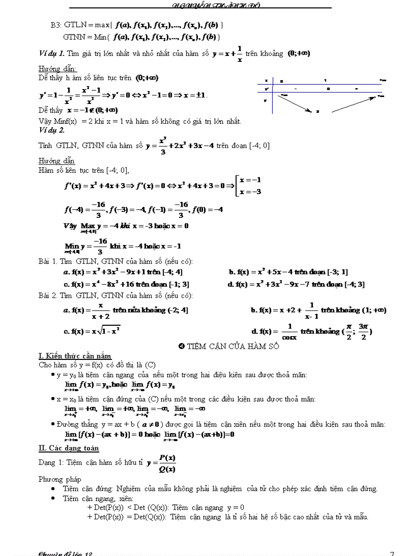 image for page Chuyên đề các bài toán ứng dụng đạo hàm