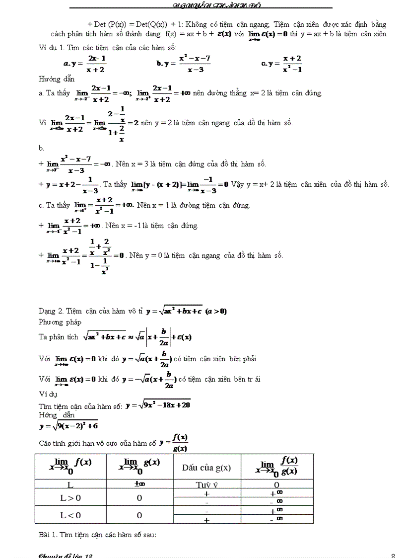image for page Chuyên đề các bài toán ứng dụng đạo hàm