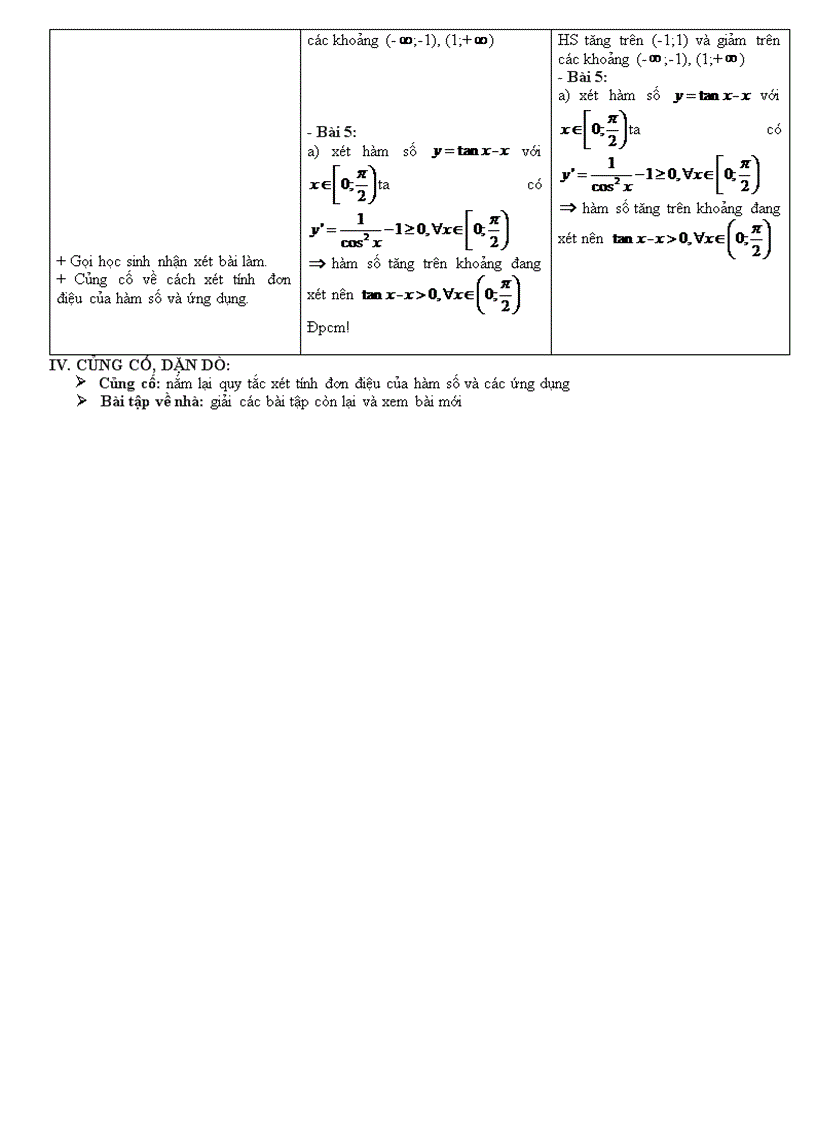 image for page Chương i ứng dụng đạo hàm để khảo sát và vẽ đồ thị hàm số bài 1 Sự đồng biến nghịch biến của hàm số