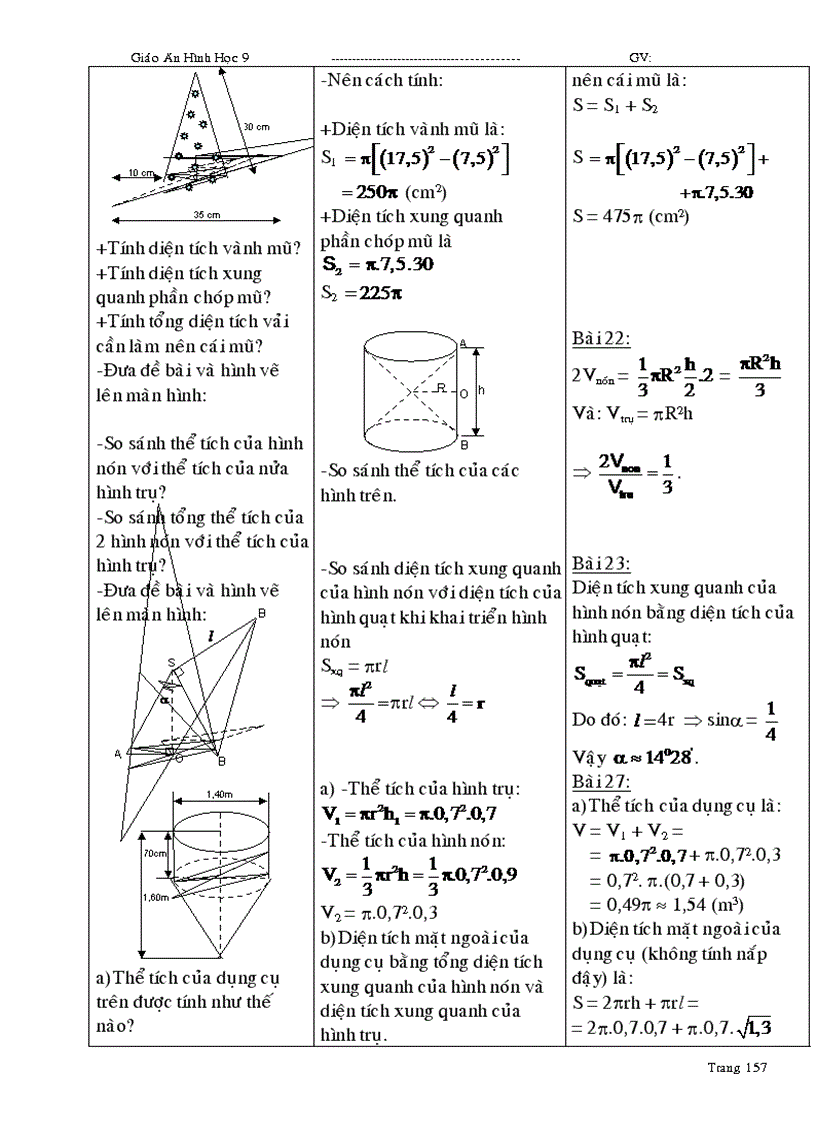 image for page Giáo án Hình học 9 học kỳ I