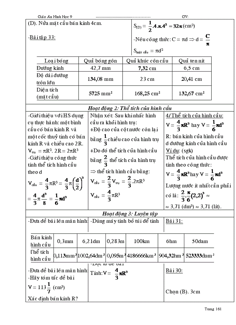 image for page Giáo án Hình học 9 học kỳ I