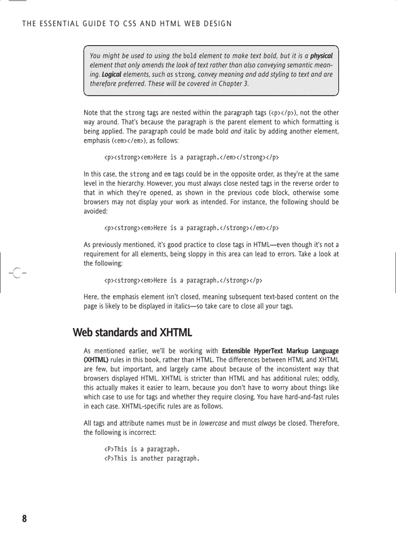 image for page The Essential Guide to CSS and HTML Web Design