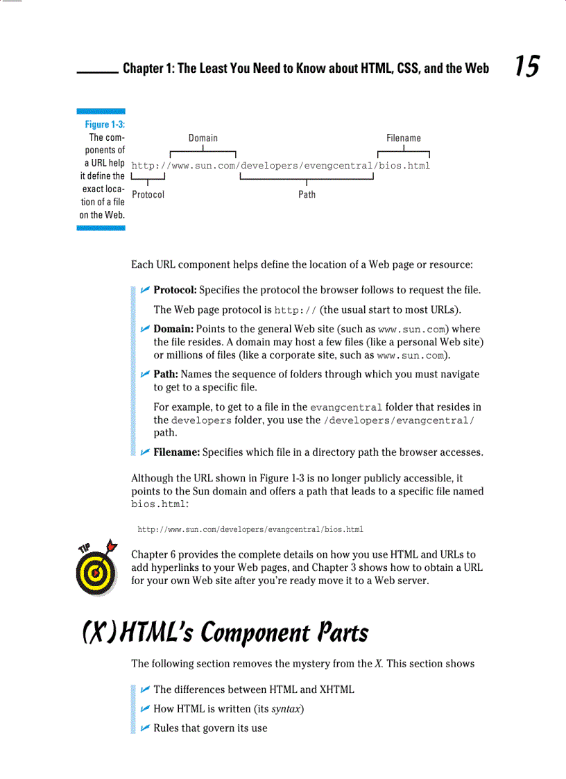 image for page HTML XHTML CSS for Dummies 6th Edition