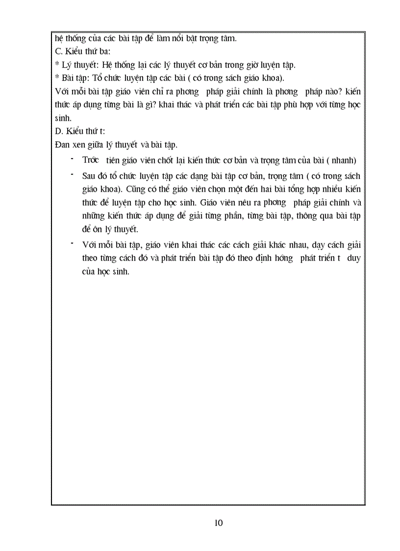 image for page Đề tài Dạy giờ ôn tập Hình học 6