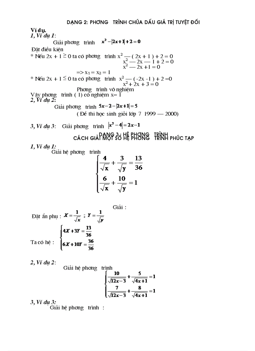 image for page Một số dạng toán ôn thi vào lớp 10