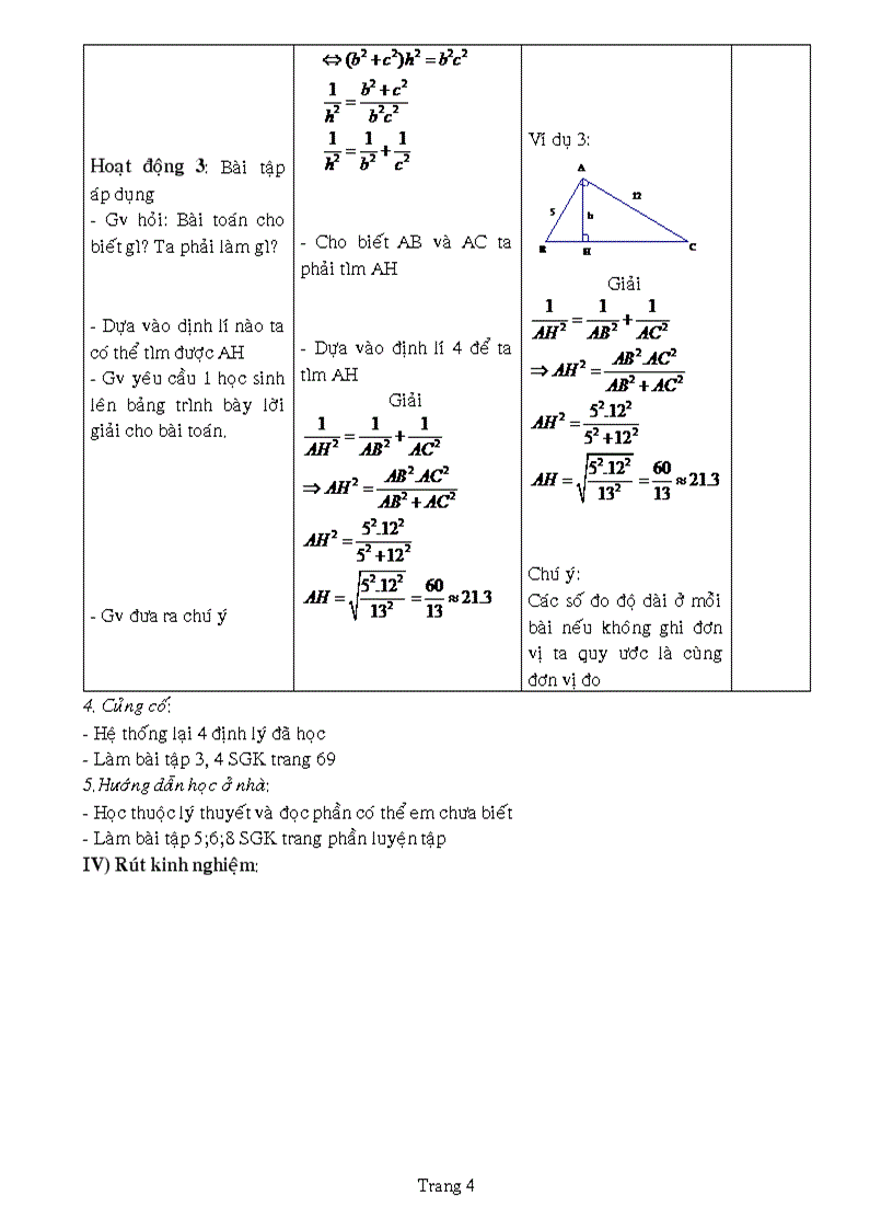 image for page Giáo án Hình học 9 tuần 1
