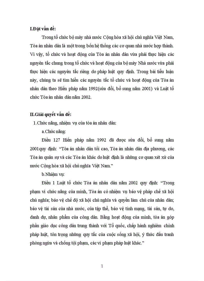 image for page Các nguyên tắc tổ chức và hoạt động của Tòa án nhân dân theo Hiến pháp năm 1992 sửa đổi bổ sung năm 2001 và Luật tổ chức Tòa án nhân dân năm 2002