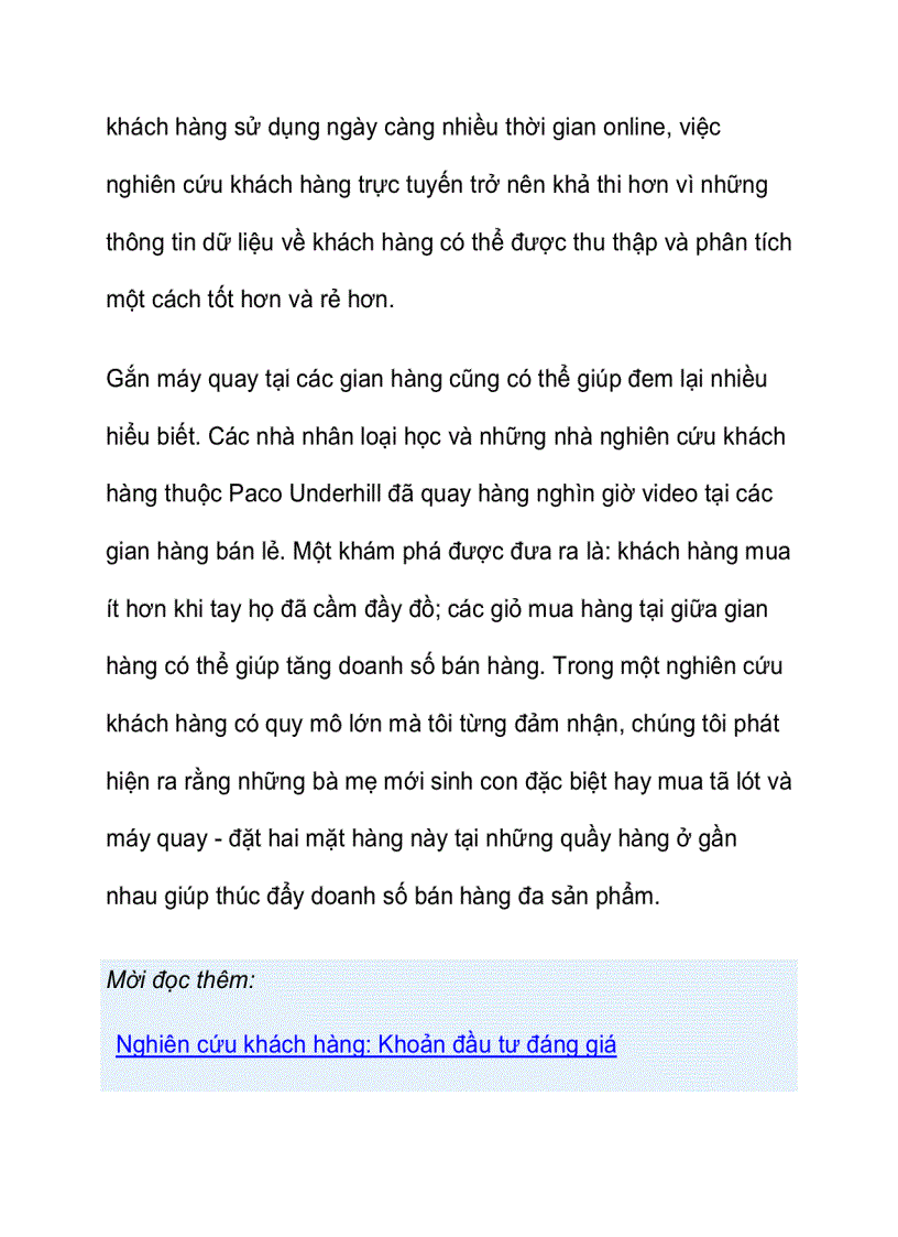 image for page Tìm hiểu khách hàng