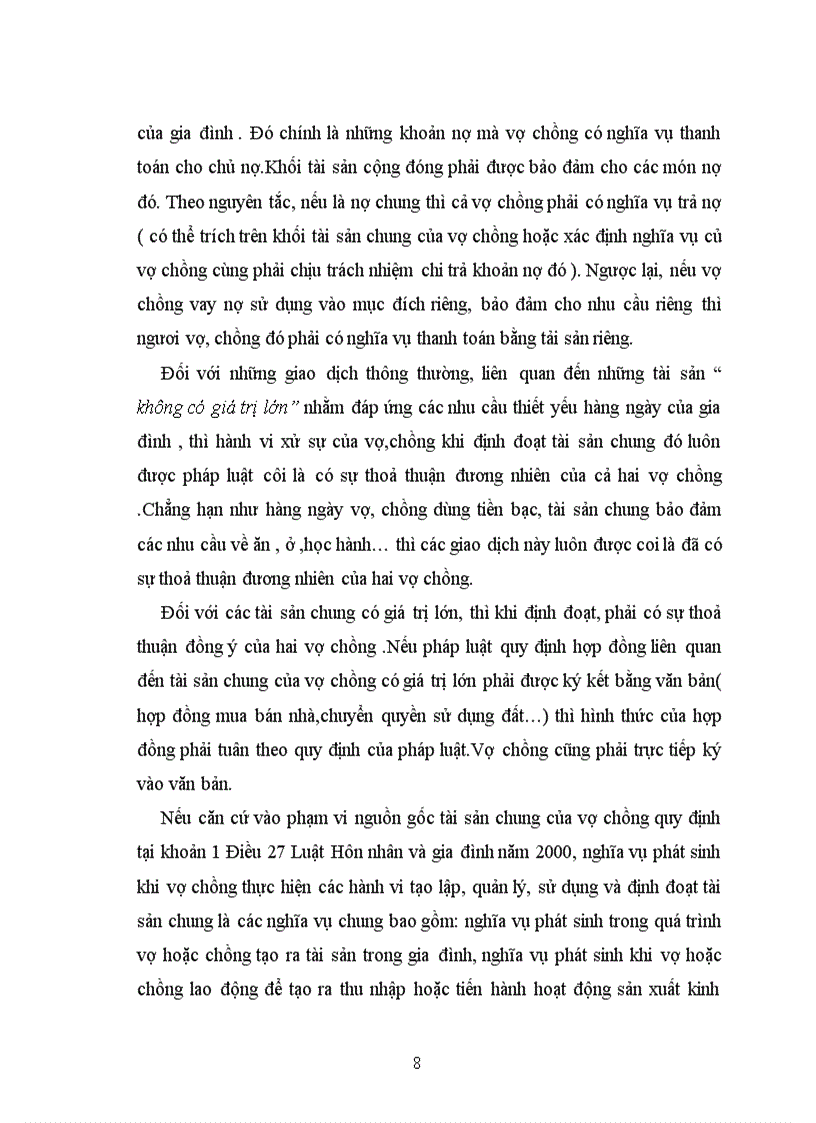image for page Căn cứ xác định nghĩa vụ chung nghĩa vụ riêng của vợ chồng về tài sản và hướng hoàn thiện pháp luật về vấn đề này