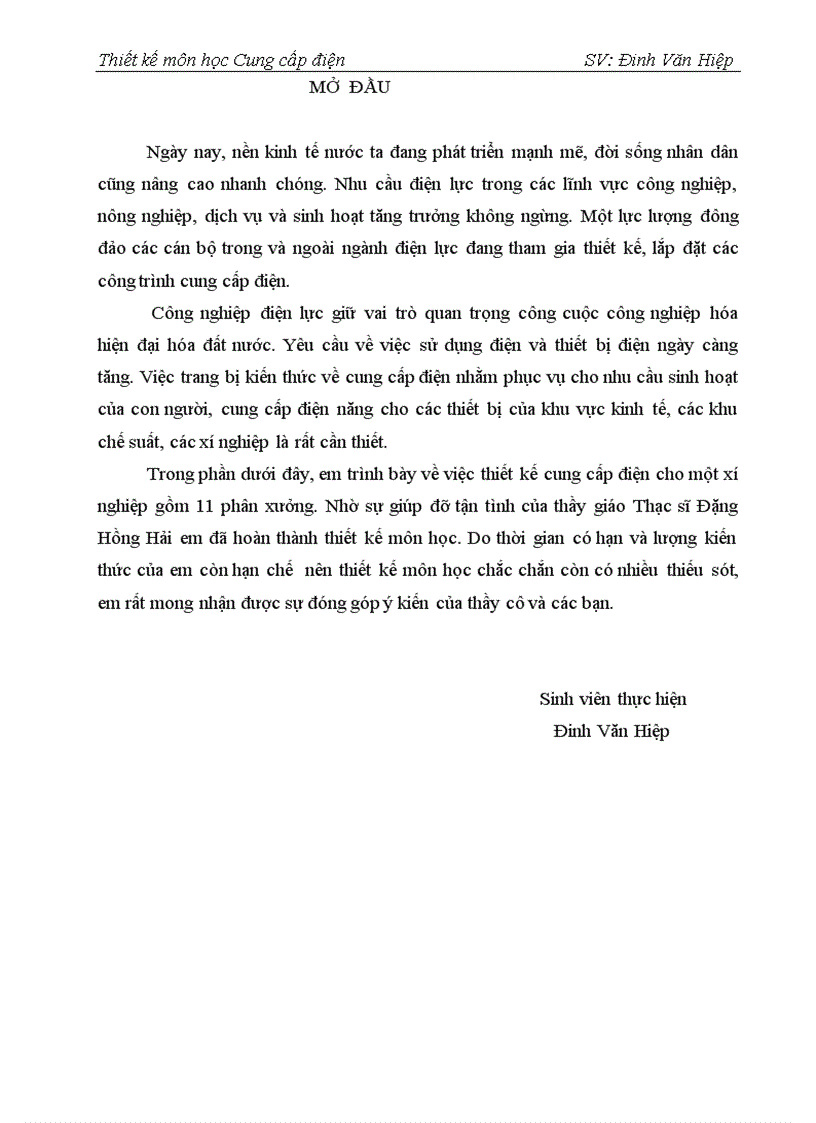 image for page Thiết kế cung cấp điện cho một xí nghiệp gồm 11 phân xưởng