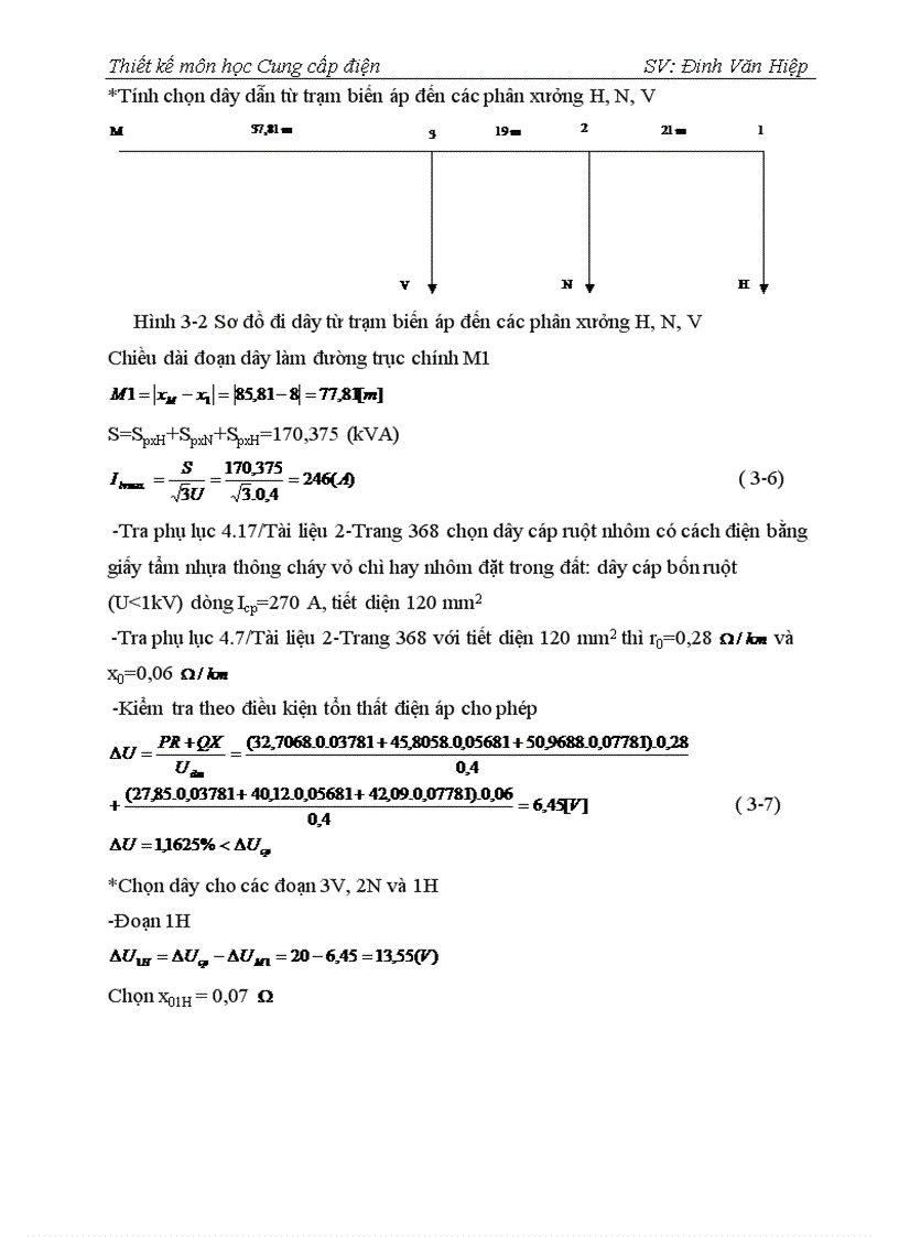 image for page Thiết kế cung cấp điện cho một xí nghiệp gồm 11 phân xưởng