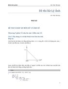 Tổng hợp tài liệu về xử lý ảnh HV BCVT